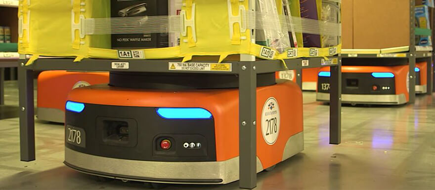 智能物流設備的四大市場領域